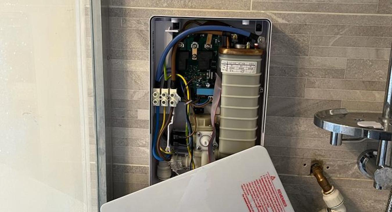 Electrical shower box