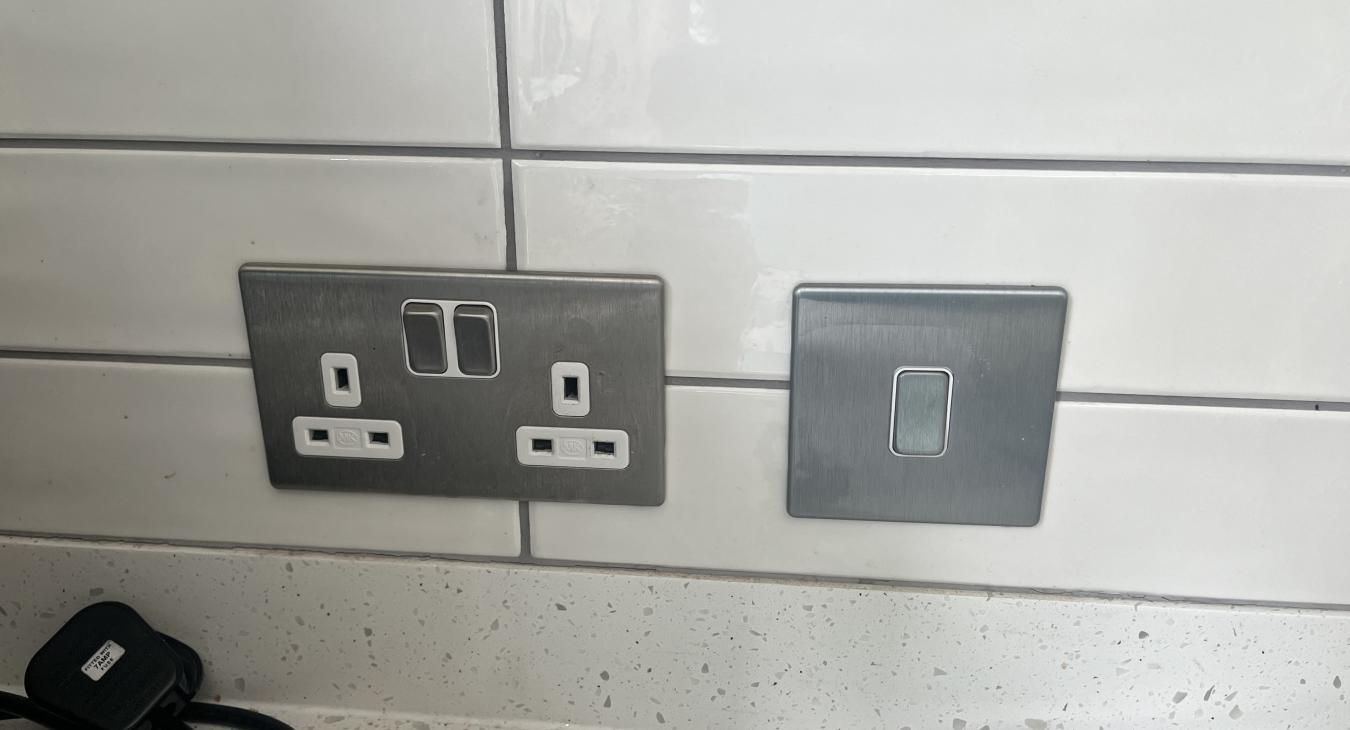 Extra Socket installed by Fairway Electrical Bristol