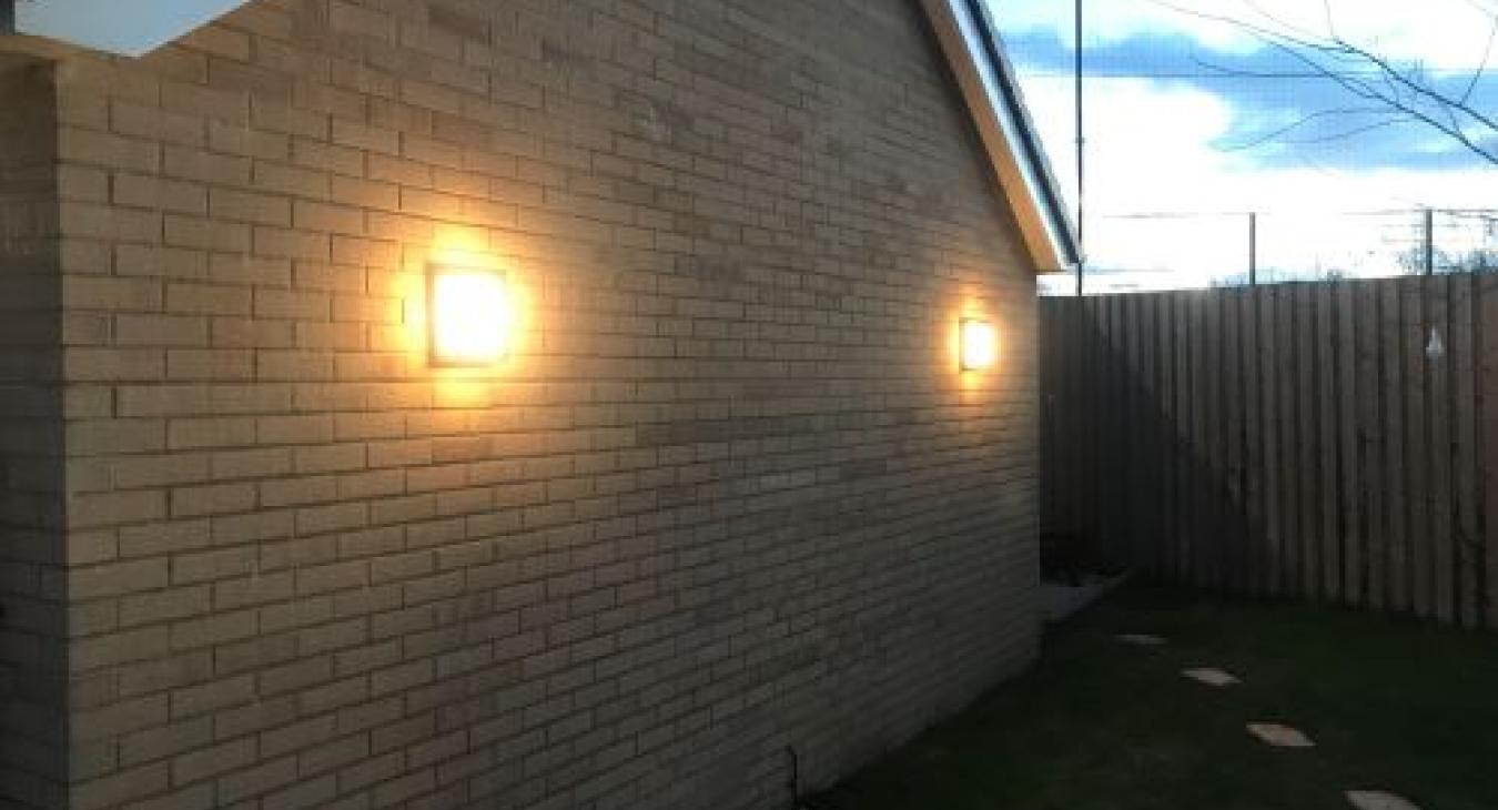 Outside Lighting Installed by Fairway Electrical in Bristol